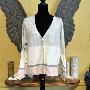 Reitmans Cashmere Button Down Cardigan Sweater